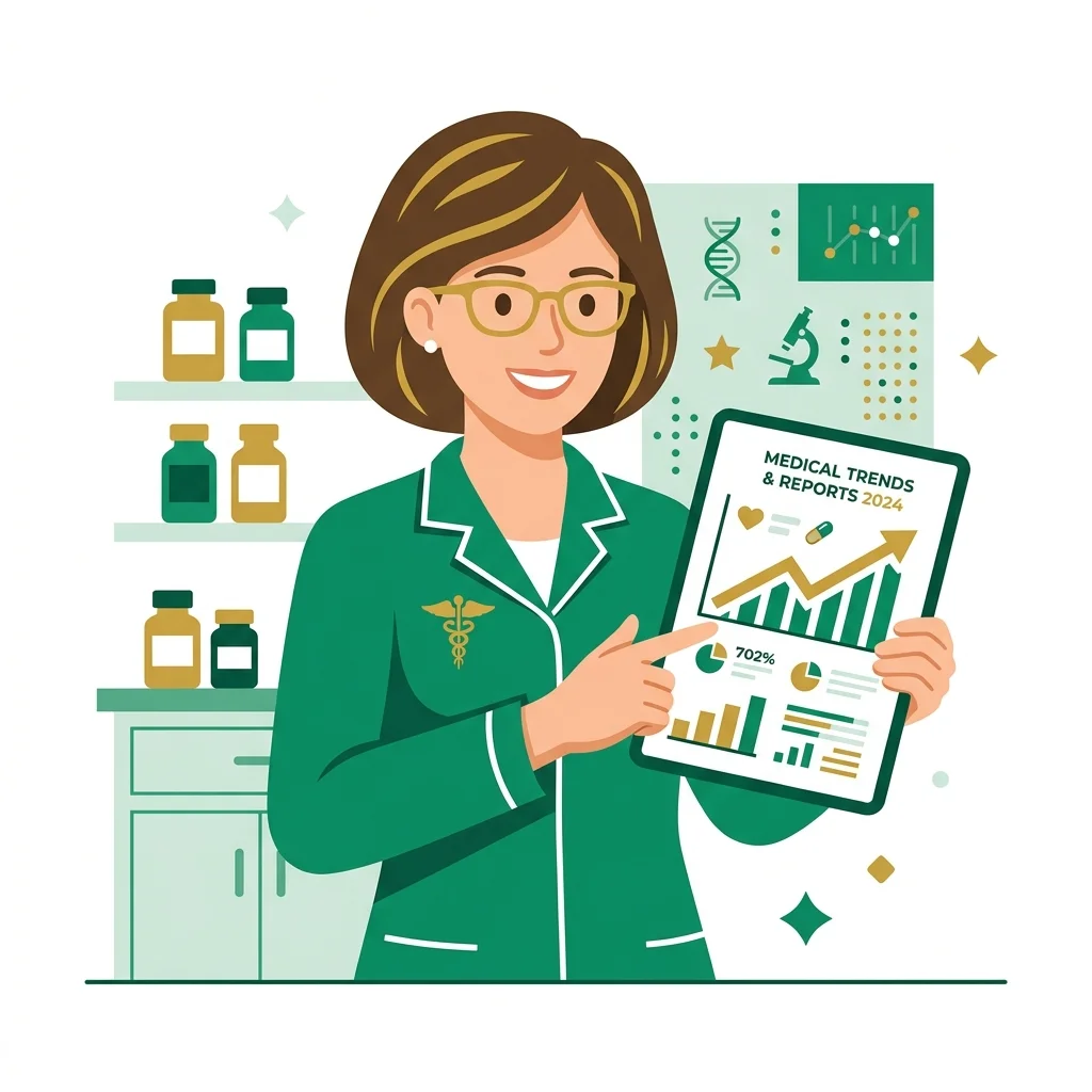 Pharmacien analysant les besoins